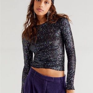 Free People Gold Rush Long Sleeve